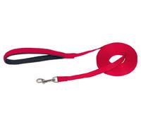 Nobby Laisse de Pistage Plat pour Chien Rouge 5 m
