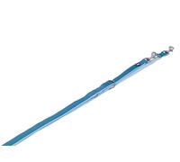 Nobby Laisse de présentation "Classic Preno" L : 200 cm, l : 25/35 mm bleu clair / bleu clair