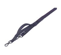 Nobby Laisse De Traction Classique Preno Royal Noir L-XL 200cm Avec Guide Court