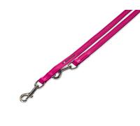 Nobby laisse de traction "Crystal" L: 200 cm, B: 12 mm fuchsia