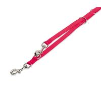 Nobby laisse en cuir "Classique" L: 200 cm, l: 20 mm rouge