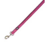 Nobby Laisse en Maille Air Framboise L-XL 32 mm, 120 cm