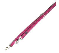 Nobby Laisse en Maille Filet Air Framboise M-L 25 mm, 200 cm