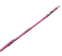 Nobby laisse en nylon "VELOURS" fuchsia (Passion); 2 m; 18 mm