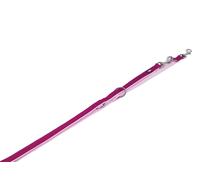 Nobby laisse le chien "Classic Preno" L: 200 cm, B: 15/20 mm framboise / rose