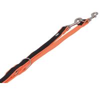 Nobby laisse-passer "Mesh Preno" L: 200 cm, B: 15/20 mm néon orange
