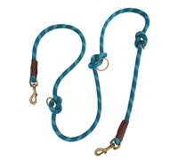 Nobby laisse-passer "SPORTY" bleu L: 200 cm, B: 13 mm