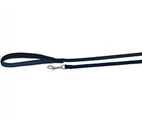 Nobby Laisse Pistage en Nylon pour Chien Plat Noir 15 mm x 15 m