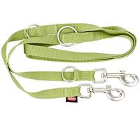 Nobby Laisse Réglable en Nylon pour Chien Vert 20 mm x 200 cm