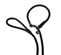 Nobby Laisse Rond en Nylon pour Chien Noir 13 mm 170 cm