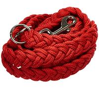 Nobby Laisse Tressé pour Chien Rouge 200 x 2,5 cm