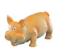 Nobby Latex Cochon Marron 21 Cm Avec Remplissage & Voix Pour Jouet Pour Chiens