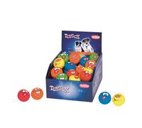 Nobby Latex "Crazy Faces" trié; présentoir 60 pièces, 5,5 cm