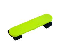 Nobby LED autocollant en silicone "FLASH" 12 x 3,5 cm jaune