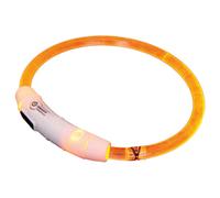 Nobby LED Bandeau Lumineux Visible Orange - Chiens Sécurité - 35 CM - USB