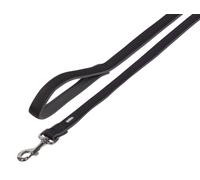 Nobby Leine "Classic Preno" L: 120 cm, B: 20/25 mm noir / gris