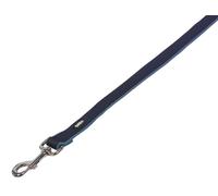 Nobby Leine "Classic Preno" L: 120 cm, B: 25/35 mm bleu / bleu