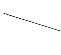 Nobby Leine "Classic Preno" Mini bleu; L: 120 cm; B: 10 mm