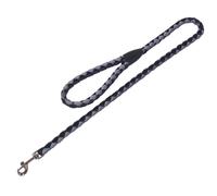 Nobby Leine "Corda" noir/gris L: 100 cm; B: 18 mm
