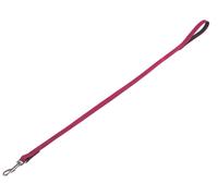 Nobby Leine "VELOURS" Cerise (Gerbera); L: 100cm; B: 14mm