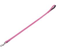 Nobby Leine "VELOURS" fuchsia (Passion); L: 100 cm; B: 14 mm