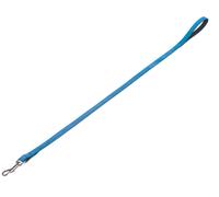 Nobby Leine "VELOURS" turquoise; L: 100cm; B: 18mm