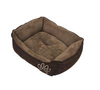 Nobby Lit confort angulaire Classic "MERO" brun L x l x h : 77 x 61 x 19 cm
