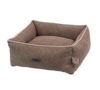 Nobby Lit confort carré "LINOU" brun L x l x h : 60 x 48 x 19 cm