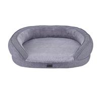 Nobby 61735 AMCA Lit orthopédique Confortable Ovale Gris 78 x 62 x 18 cm