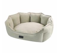 Nobby Lit Confortable Ovale Cordo Beige 86 x 70 x 24 cm