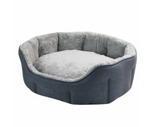 Nobby Lit Confortable Ovale LICA Gris 86 x 70 x 24 cm