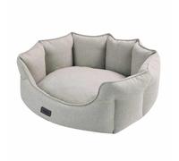 Nobby Lit Confortable Ovale Valea, Beige, 65 x 57 x 22 cm