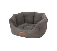 Nobby Lit de confort ovale "JOSI" L x l x H : 55 x 50 x 21 cm gris