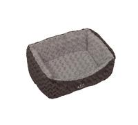 Nobby lit de confort "SEOLI" L x l x H : 60 x 48 x 19 cm gris foncé / gris clair