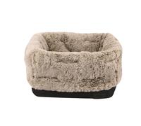 Nobby lit/sac confort "ENDA" noir/beige 45 x 45 x 40/20 cm