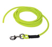 Nobby Longe Cover Ronde pour Chien Jaune Fluo Longueur : 10 m Diamètre : 8 mm