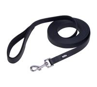 Nobby Longe de Pistage Cover Noir pour Chiens, Étanche, Longue Durée, Réglable