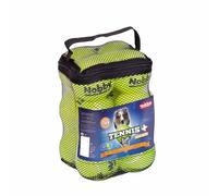 Nobby Lot de 12 balles de Tennis avec couineur - Taille S : 5,5 cm