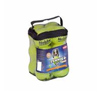 Nobby Lot de 12 balles de Tennis avec couineur - Taille XS 4,5 cm - Sac en Filet