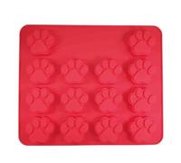 Nobby Lot de 14 tapis de cuisson en silicone - Motif pattes - 30 x 25 cm - 1 figurine
