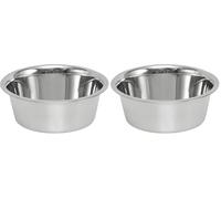 Nobby Mangeoire en Acier Inoxydable pour Chien 29 cm/4 L (Lot de 2)