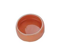 Nobby Mangeoire en Terre Cuite pour Rongeur Orange Diamètre 12 cm