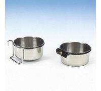 Nobby Mangeoire Inoxydable + 1 Vis pour Oiseau 0,20 L 7,5 cm