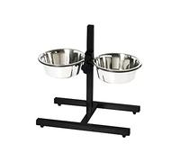 Nobby Mangeoire pour Chien INOX + Support Hauteur Réglable 21 cm