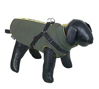 NOBBY Manteau pour Chien SOBAK 2 en 1 Olive Jaune 20 cm