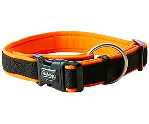 Nobby Mesh Preno Collier pour Chien Orange Néon 40-55 cm/25-35 mm