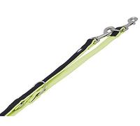 Nobby Mesh Preno Laisse d'Entrainement pour Chien Jaune Néon 200 cm/15-20 mm