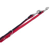 Nobby Mesh Preno Laisse d'Entrainement pour Chien Rouge 200 cm/15-20 mm
