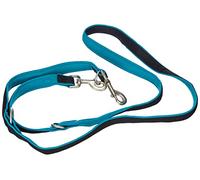 Nobby Mesh Preno Laisse d'Entrainement pour Chien Turquoise 200 cm/20-25 mm