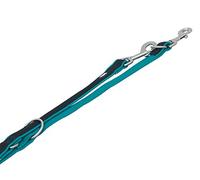 Nobby Mesh Preno Laisse d'Entrainement pour Chien Turquoise 200 cm/25-35 mm